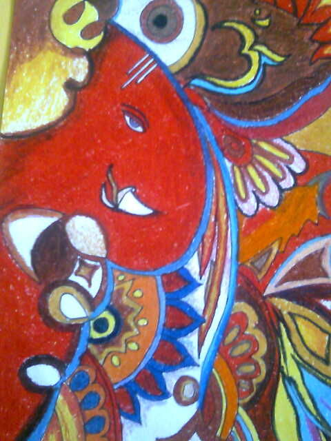 GANESHA- IN ABSTRACT ART