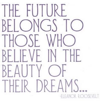 Be a dreamer 