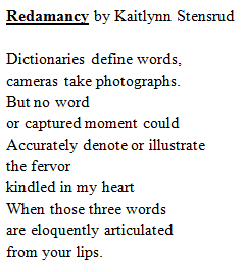 Redamancy by Kaitlynn Stensrud Redamancy by Kaitlynn Stensrud