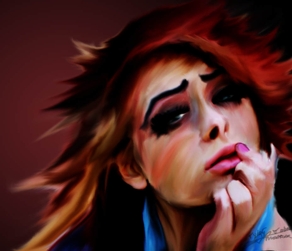 Red head goddess