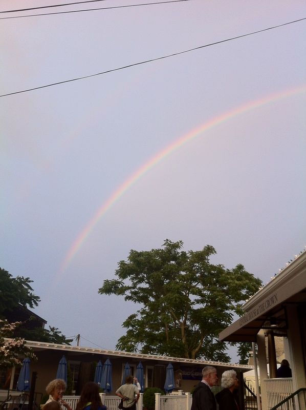 Rainbow in Provincetown, MA