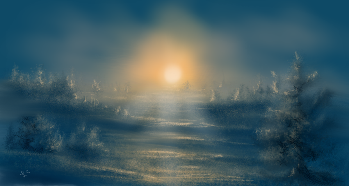 sunny gold light
