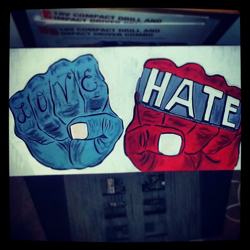 Love vs Hate