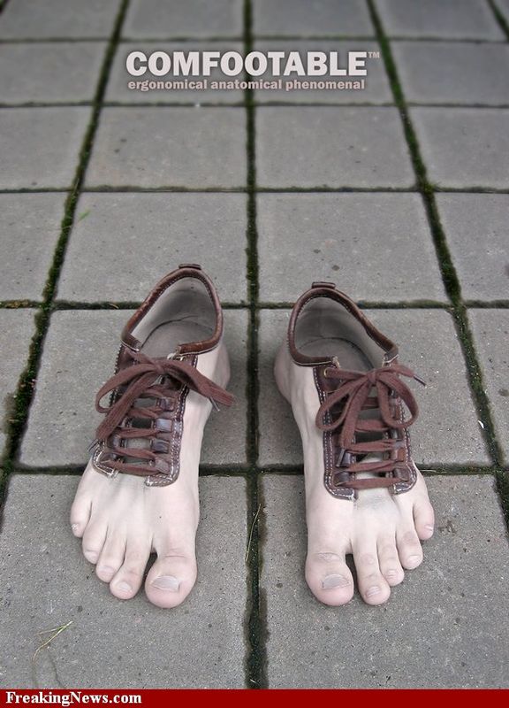 “My shoe/your foot” “My shoe/your foot”