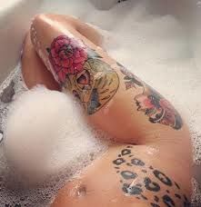 Addicted to the ink,,,,,  ( Cheers Den best in town! Up the Tatshack ) !