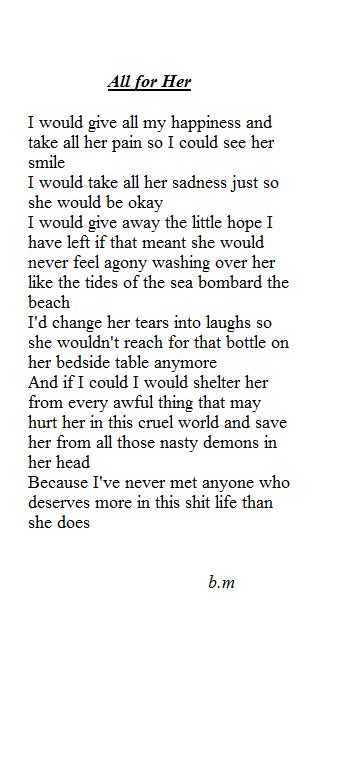 All for Her