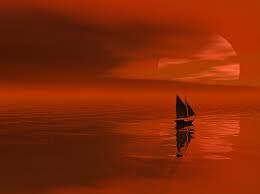 across the sea