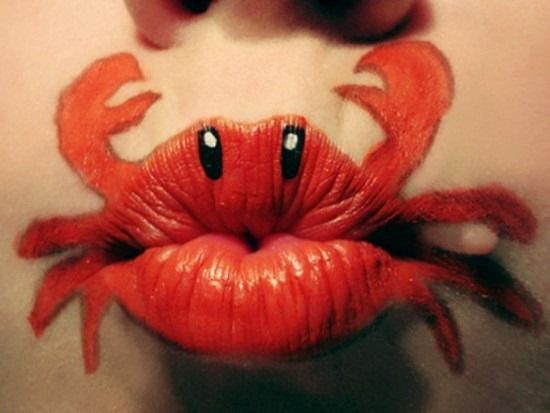 Kiss ! From a crab !?x