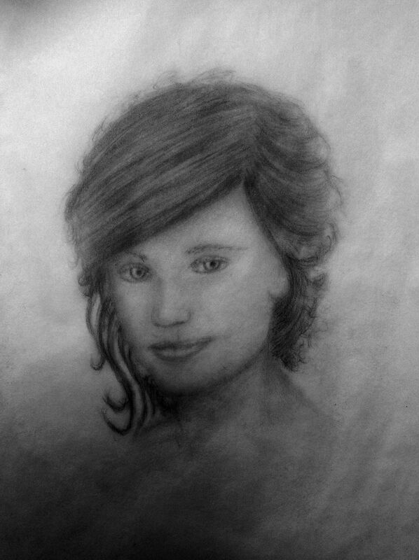Girl drawing 
