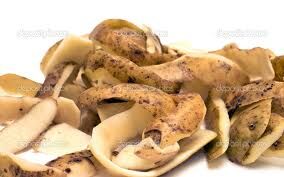 Behind the peelings and the empty things Behind the peelings and the empty things