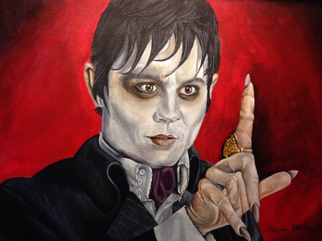 Barnabas Collins Art by Laurie White