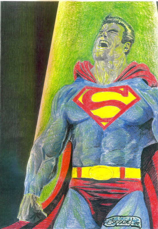 Superman under the Kryptonite