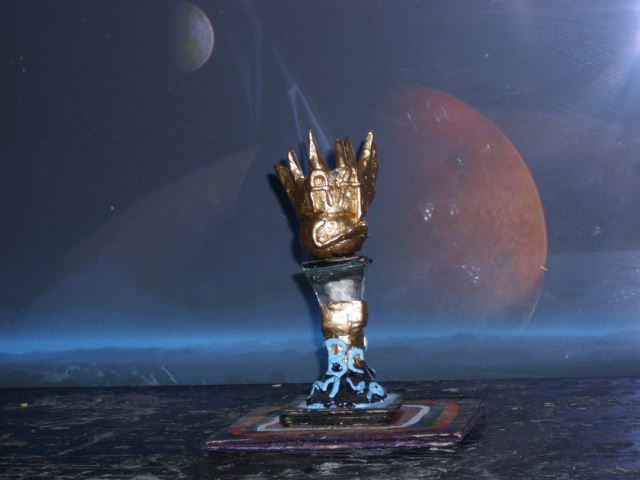 Basketball Chess MVP Trophy 
