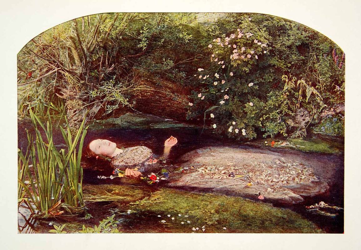 OPHELIA&#039;S DANGEROUS ILLUSIONS (Villanelle Form)