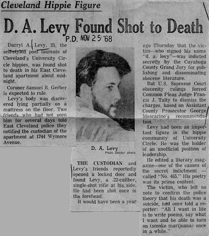 For D. A. Levy 