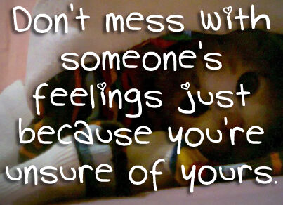 UNSURE ? LOVER! X UNSURE ? LOVER! X