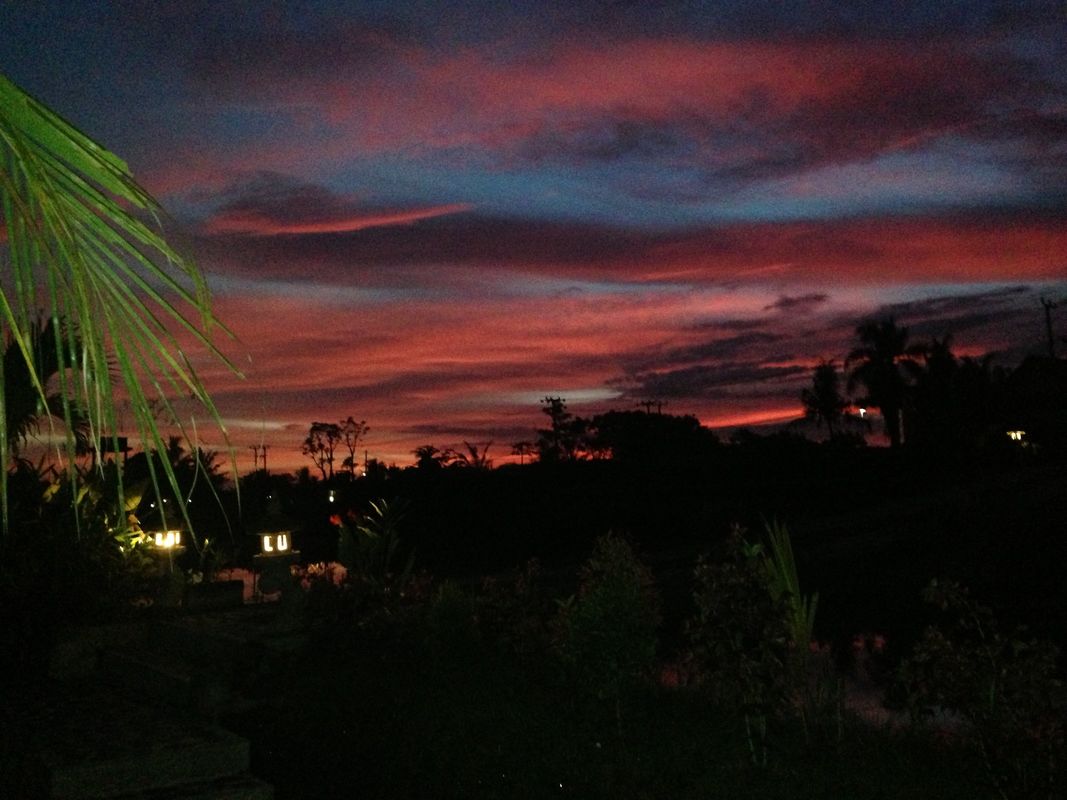 Shot at sunset in Bali 