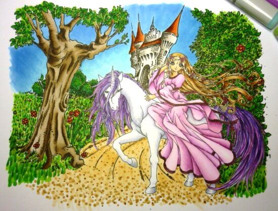 THE PRINCESS AND THE UNICORN