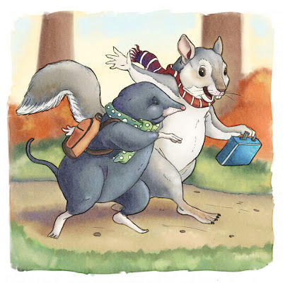 SAMMY SQUIRREL GOES TO SCHOOL