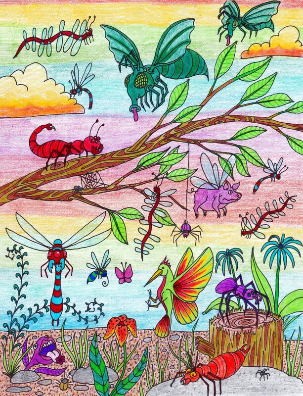 Bugs Beginnings Coloured