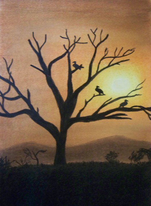 african sunset