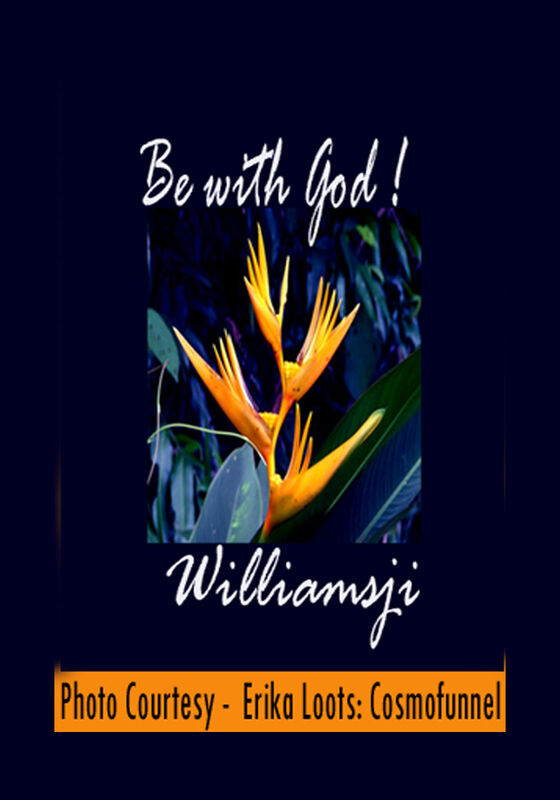 Be with God ! Be with God !