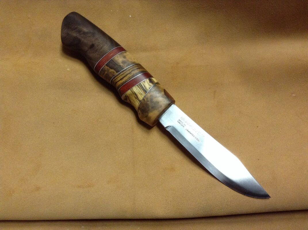 Handcrafted knife handle (Mora blade)