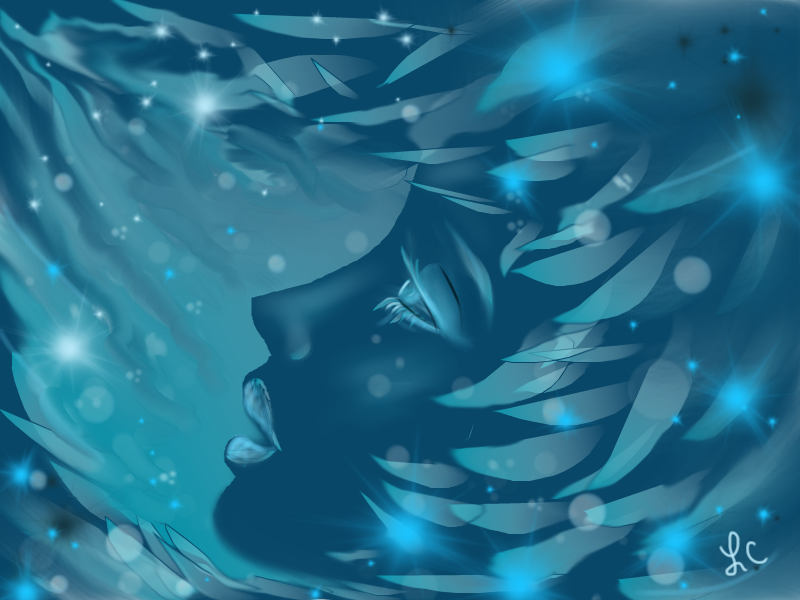 emerging from the deep