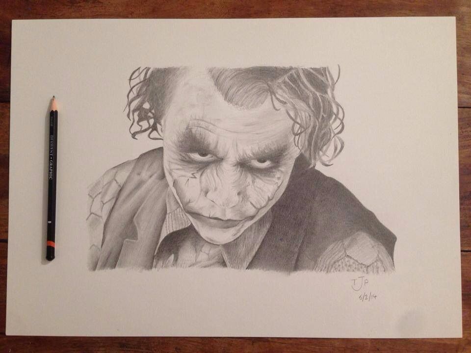 Heath Ledger as the Joker
