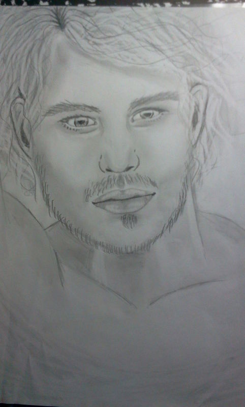 Male face