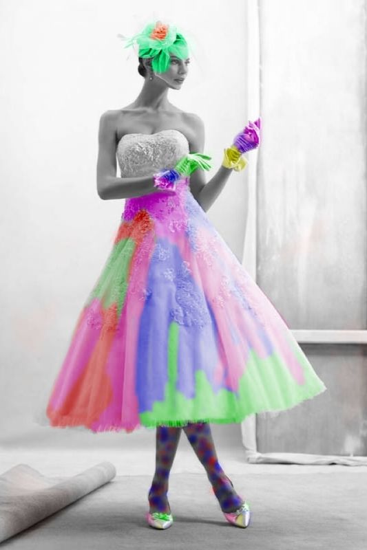 Just a splash of color