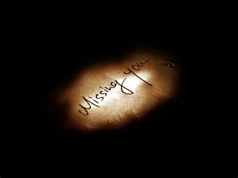 Missing you.... Missing you....