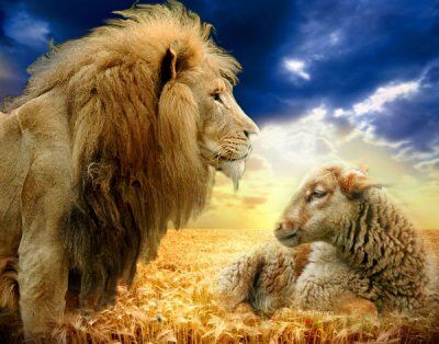 ~~JESUS CHRIST THE LION AND LAMB ~~JESUS CHRIST THE LION AND LAMB