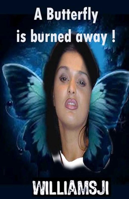 A Butterfly is burned away!