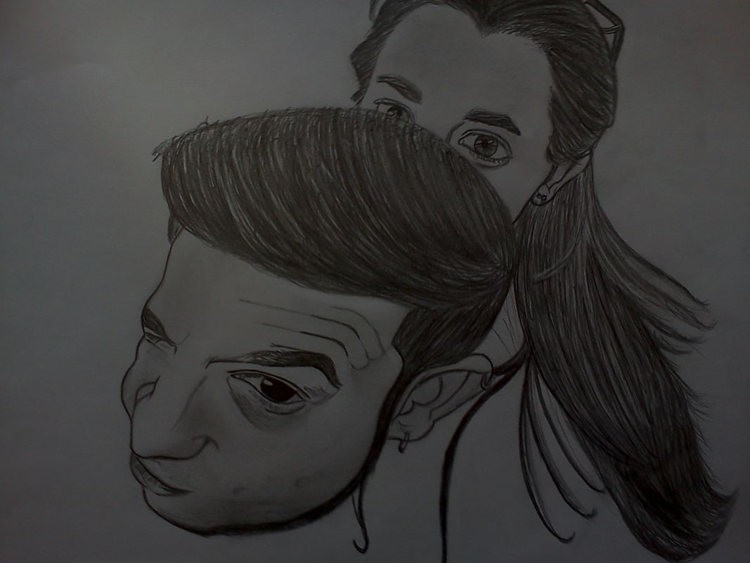 My friend Nick and his girl