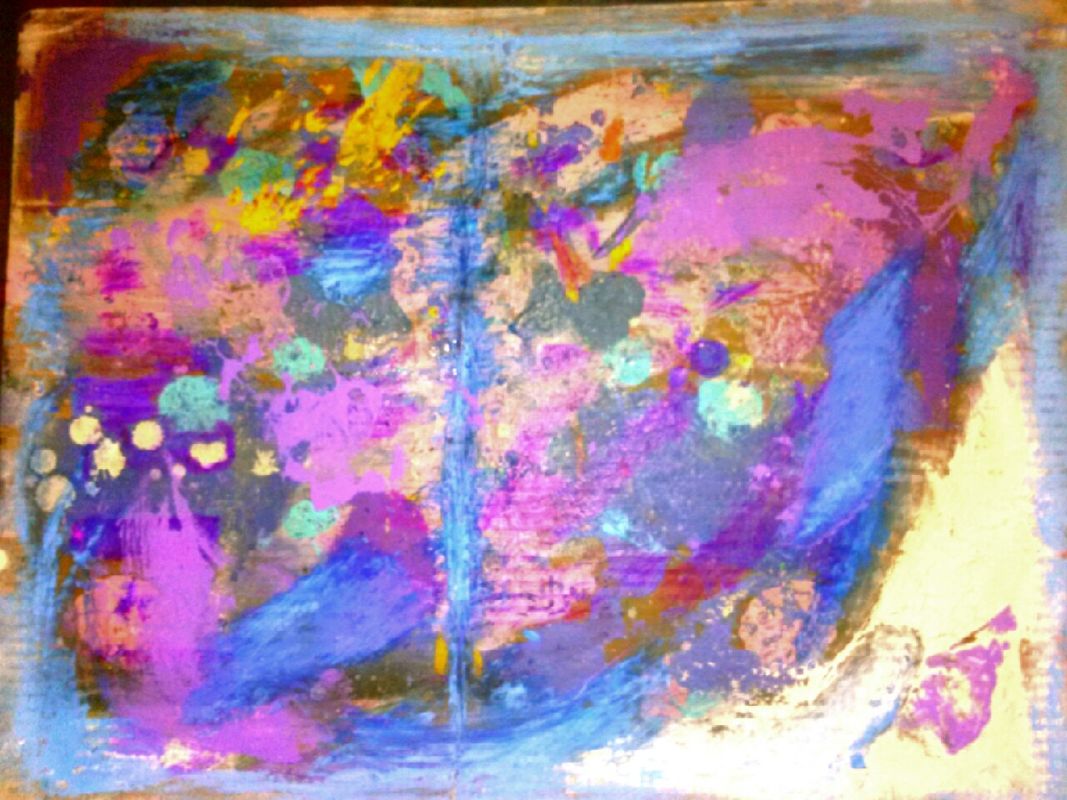 the garden next door.