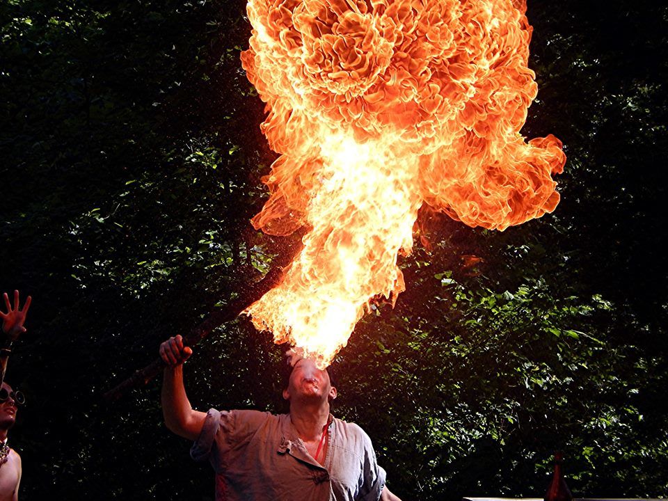 Fire Breathing Russian 
