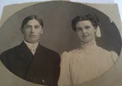 In the presence of my wedding picture