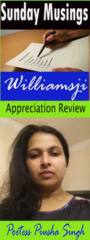 Sunday Musings: Williamsji Maveli Sunday Musings: Williamsji Maveli