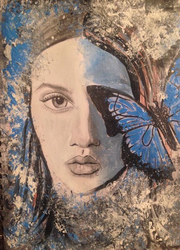Blue Butterfly Beauty