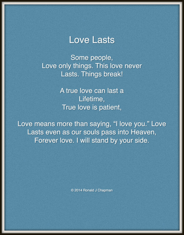 Love Lasts Love Lasts