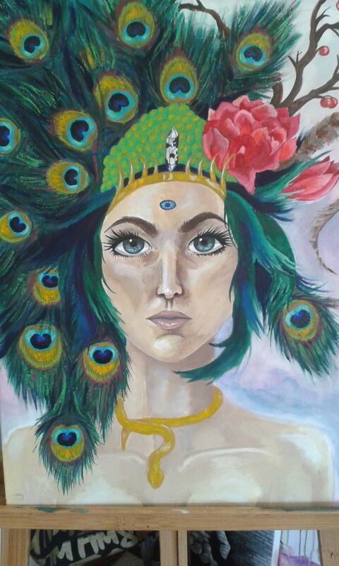 peacock queen