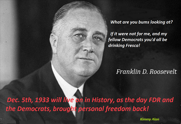 Dec. 5th, 1933, a day that should always be remembered in history.