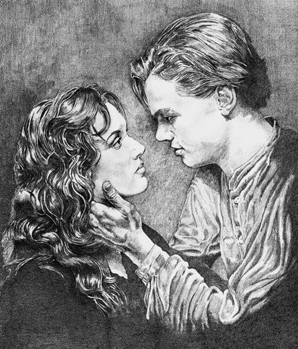 KATE AND LEO FROM TITANIC - SOLD 