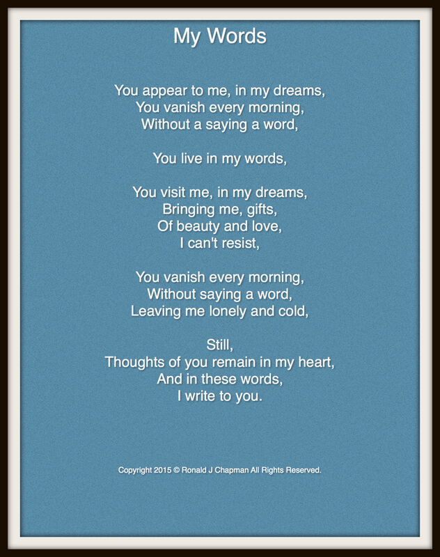 My Words My Words