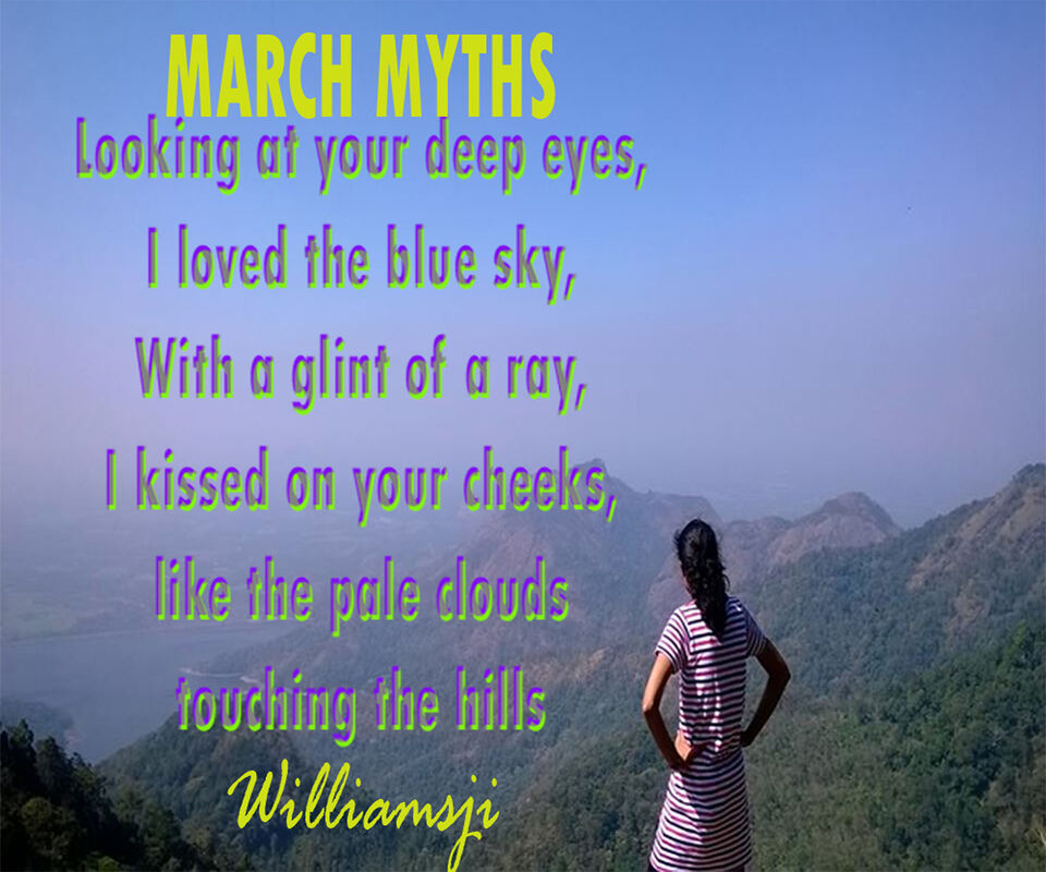MARCH MYTHS: DAY 4, WILLIAMSJI MAVELI WRITES, " LOOKING AT YOUR DEEP EYES.." MARCH MYTHS: DAY 4, WILLIAMSJI MAVELI WRITES, " LOOKING AT YOUR DEEP EYES.."