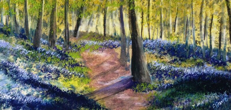 A Walk In The Woods ( painting by Eliane Ellie ) A Walk In The Woods ( painting by Eliane Ellie )