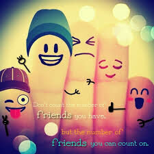 " YA FRIENDS COUNT !"?X " YA FRIENDS COUNT !"?X
