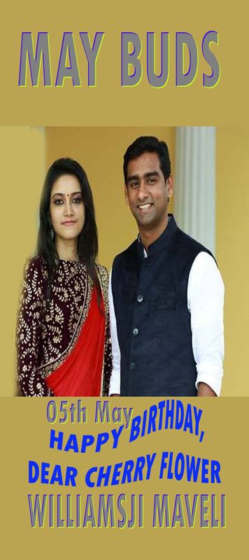 MAY BUDS: DAY 4: WILLIAMSJI MAVELI WRITES, Happy birthday, dear Cherry Flower….. MAY BUDS: DAY 4: WILLIAMSJI MAVELI WRITES, Happy birthday, dear Cherry Flower…..