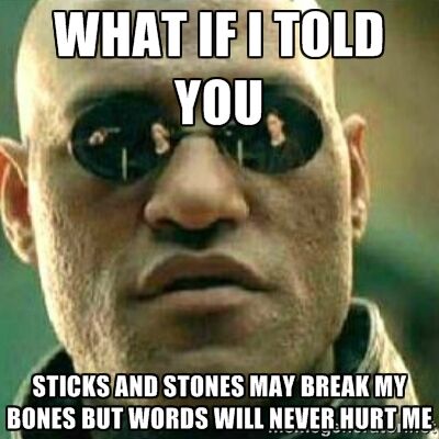 Sticks and Stones Rap